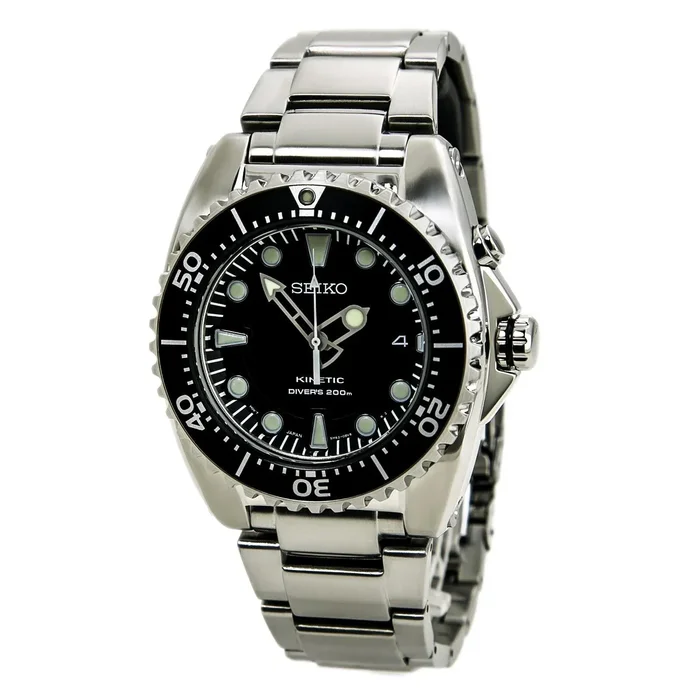 Seiko Men’s SS Kinetic Watch SKA371