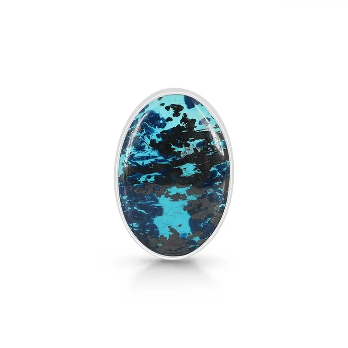 Shattuckite Adjustable Ring-(STK-R-38.)