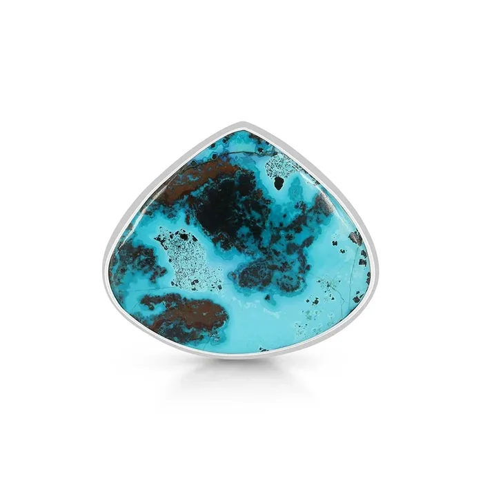 Shattuckite Adjustable Ring-(STK-R-46.)