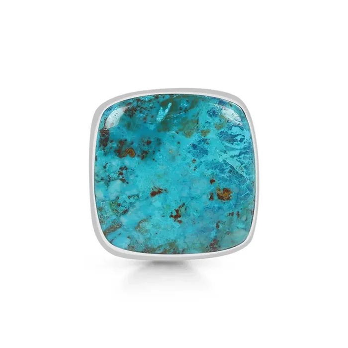 Shattuckite Adjustable Ring-(STK-R-7.)