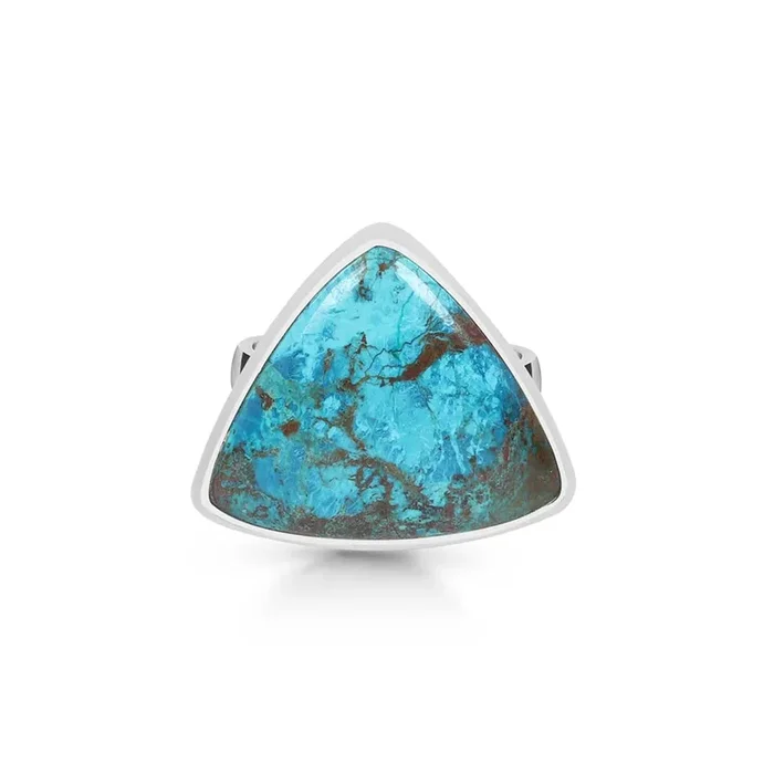 Shattuckite Adjustable Ring-(STK-R-8.)