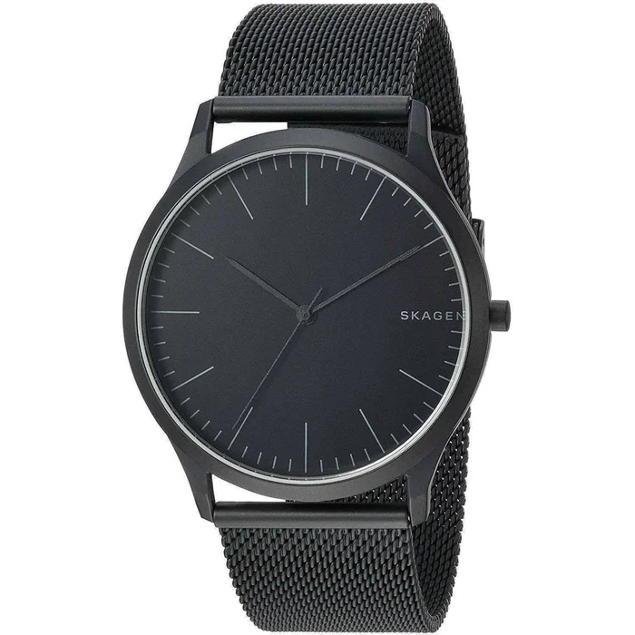 Skagen Men’s Watch – Jorn Quartz Black Plated Stainless Steel Bracelet | SKW6422