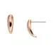 Skagen Skagen Anja Pebble Stainless Steel Stud Earrings