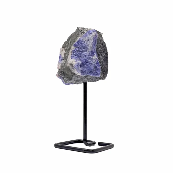 Sodalite on Mini Pin Stand – Unpolished