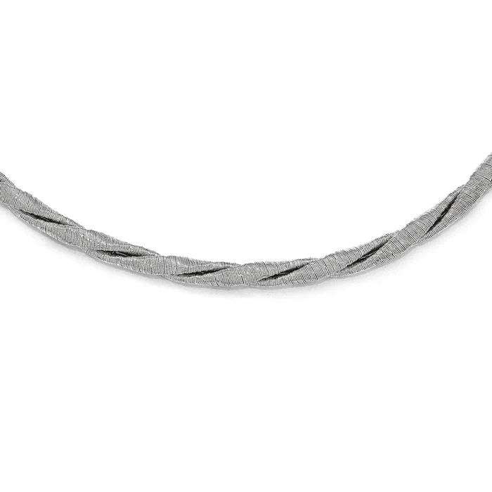 Sophia Jewelers Sterling Silver 925 Fancy Necklace with Extender Elegant Design