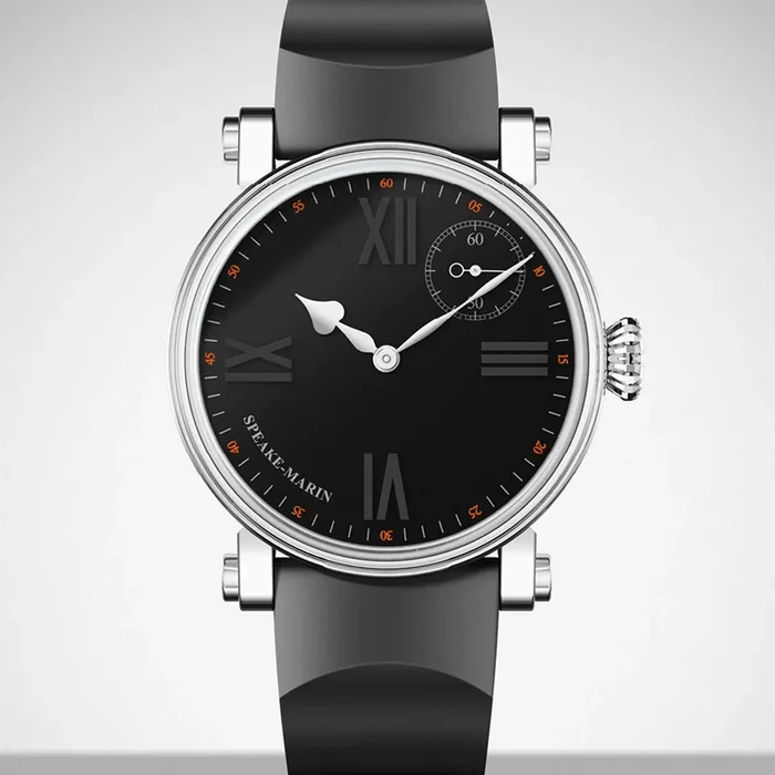 Speake-Marin Academic Black Tie 38mm Mens Watch Black MPN: 413817040