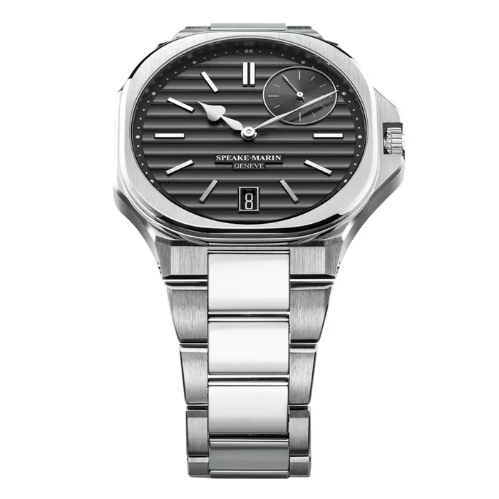 Speake-Marin Ripples Date 40mm Mens Watch Grey MPN: 604018040