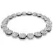 Swarovski choker, Cushion cut, White, Mixed metal finish