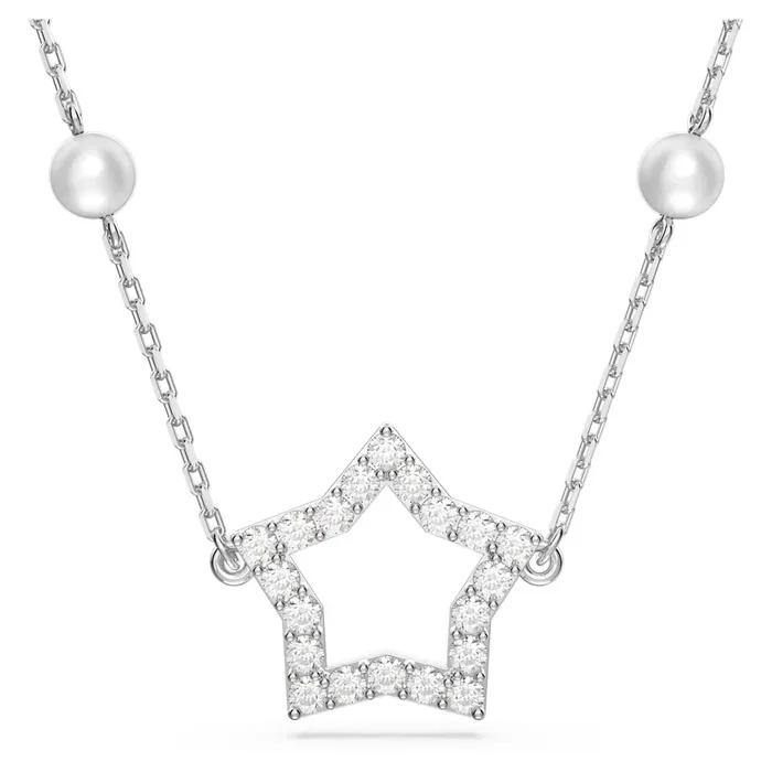 Swarovski Crystal Stella Pearl Star Necklace
