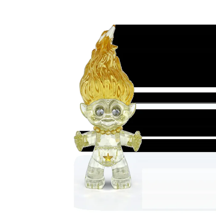 Swarovski Good Luck Trolls Troll, Yellow