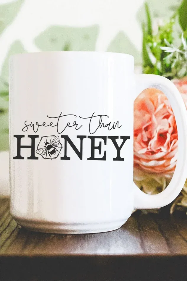 Sweeter Than Honey White Mug