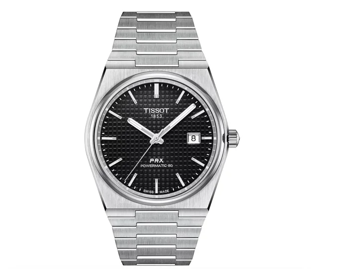 Tissot Men’s Swiss Automatic PRX Powermatic 80 Stainless Steel Bracelet Watch 40mm