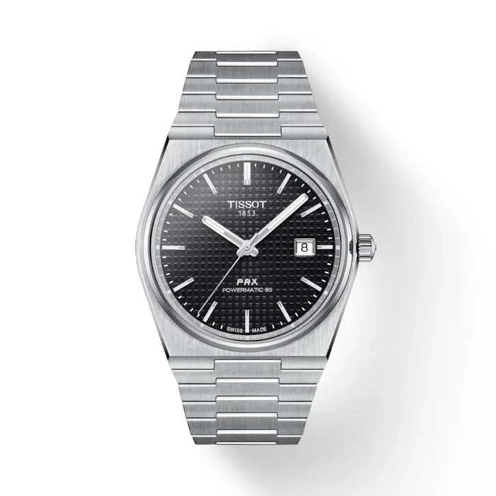 Tissot Men T-Classic Rectangular Black Watches