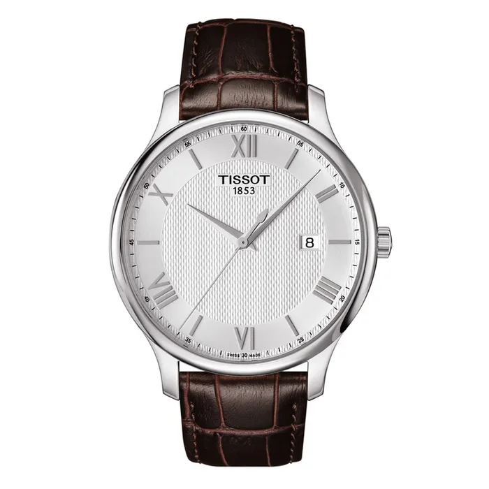 Tissot Men TRADITION Round Silver Watches