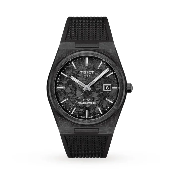 Tissot PRX Powermatic 80 40mm Carbon MPN: T1379079720100
