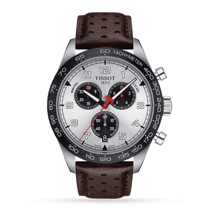 Tissot T-Sport PRS516 Chronograph 45mm Mens Watch Silver MPN: T1316171603200