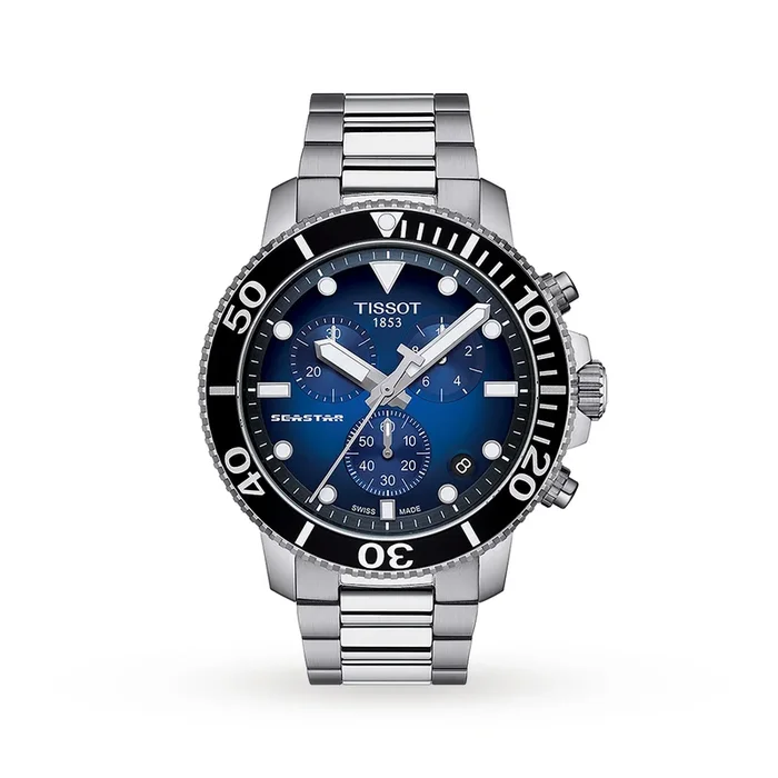 Tissot T-Sport Seastar 45.5mm Mens Watch MPN: T1204171104101