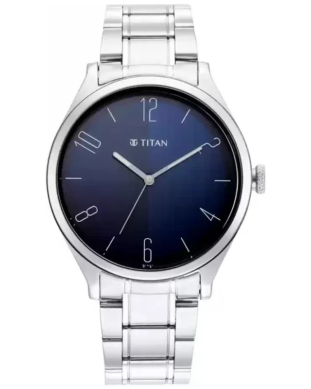 Titan Men Workwear Round Blue Watches