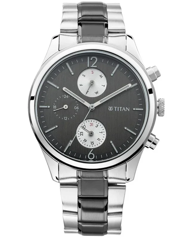 Titan SUPERSPORT Men Round Silver Watches
