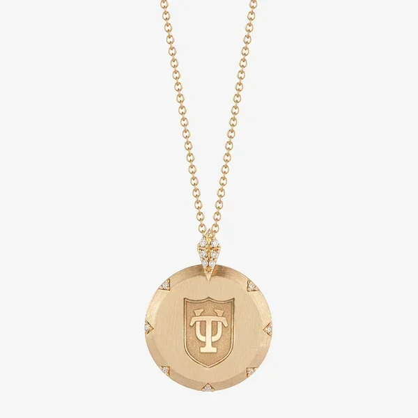 Tulane 7-Point Diamond Necklace