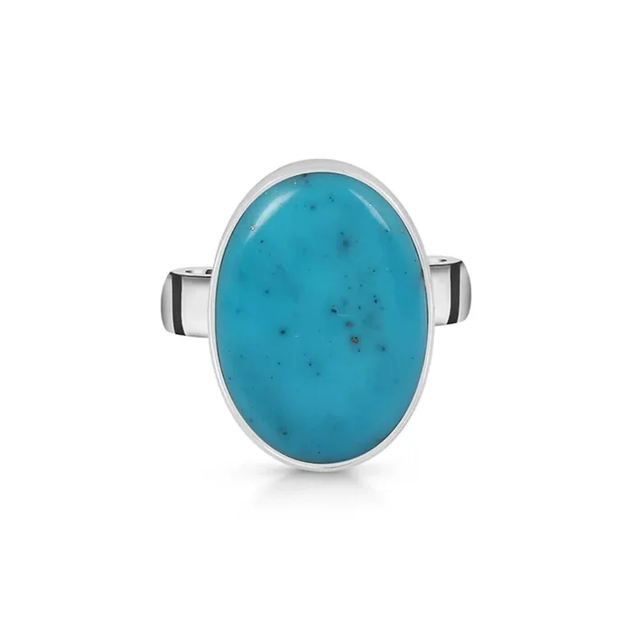 Turquoise Adjustable Ring-(TRQ-R-184.)