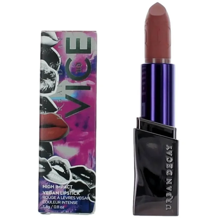 Urban Decay Women’s Lipstick – Vice High Impact Creamy Vegan, Liar Cream, 0.11 oz