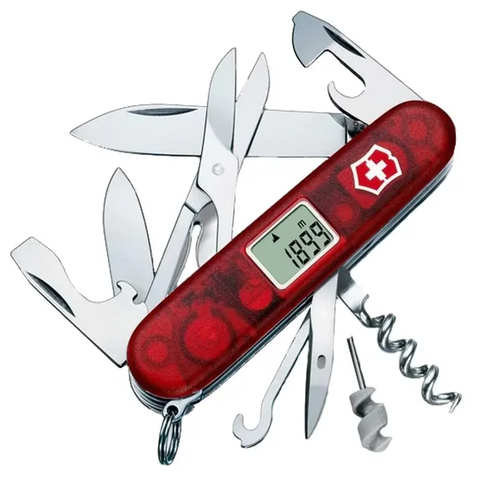 Victorinox Swiss Army Pocket Knife – Traveller Ruby Multi Tool | 53858