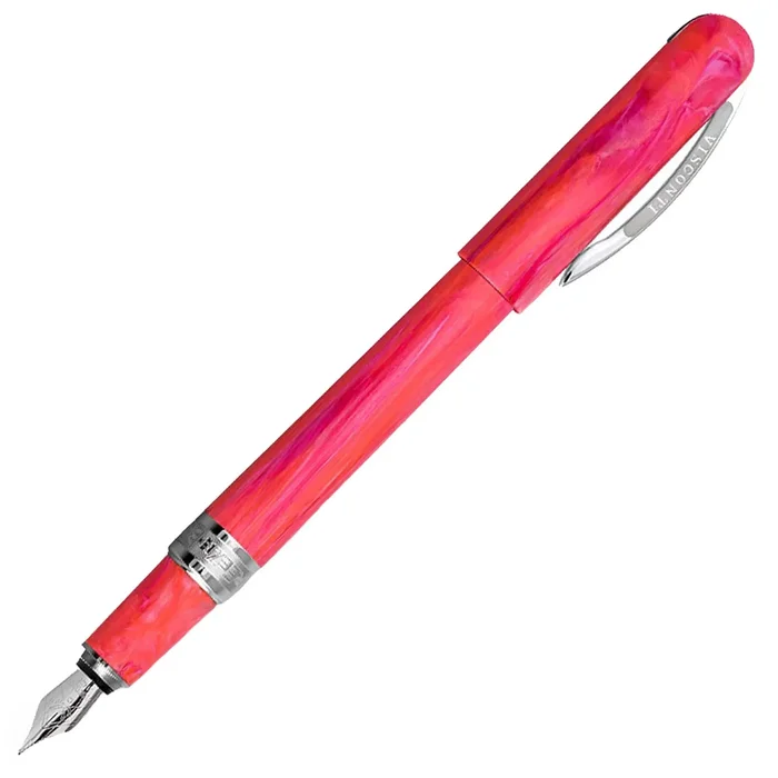 Visconti Fountain Pen – Breeze Cherry Resin Magnetic Cap, Medium Nib | KP08-04-FPM
