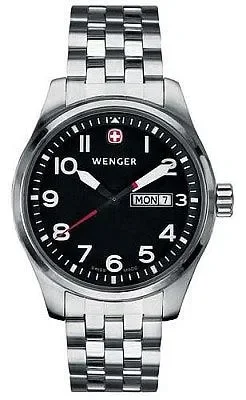 Wenger Men’s Swiss Made Aerograph Day Date Watch 72096