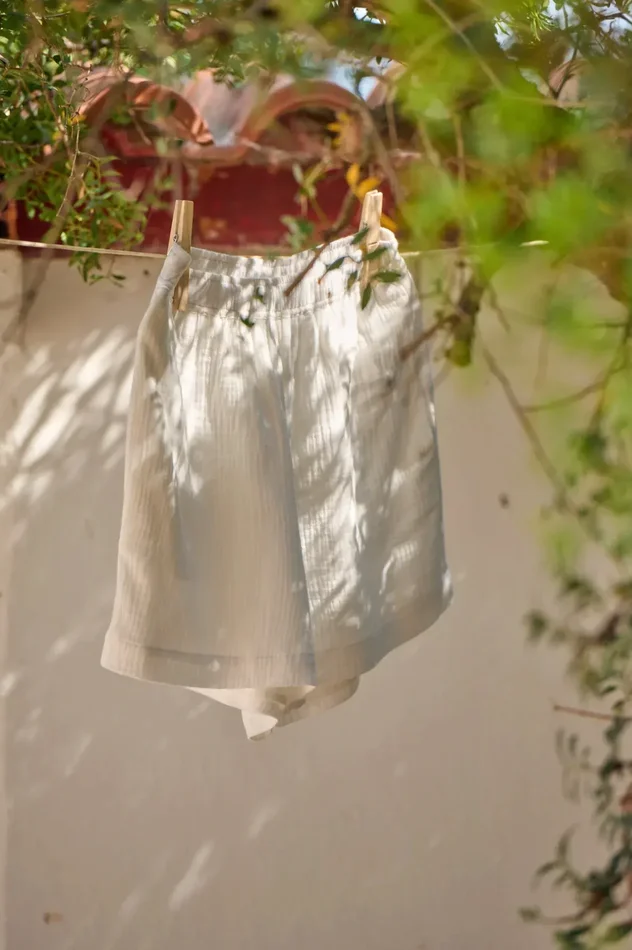 White Selma Shorts SALE