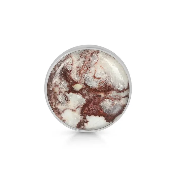 Wild Horse Jasper Adjustable Ring-(WOJ-R-45)