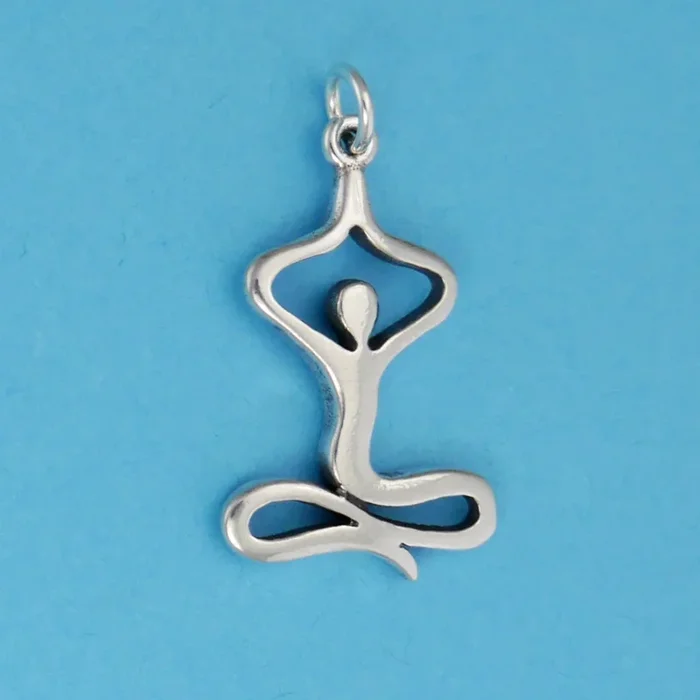 Yoga Sitting Tree Pose Charm