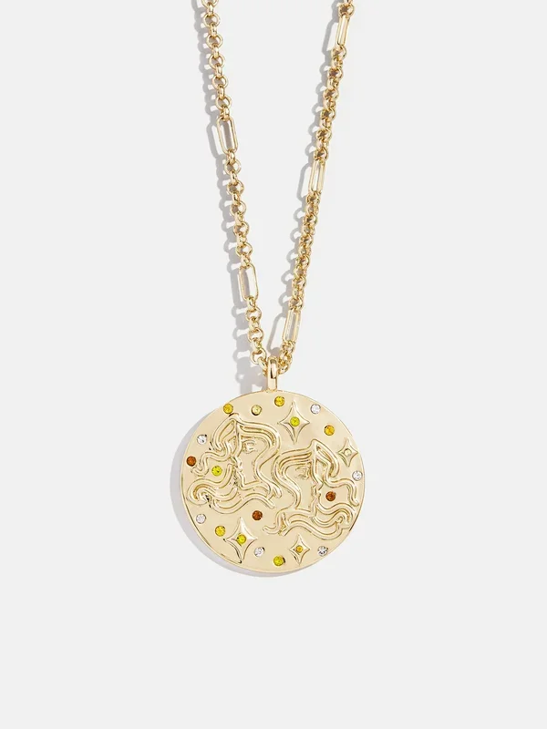 Zodiac Pendant Necklace – Gemini